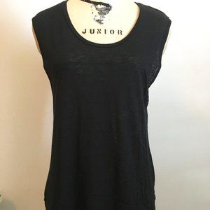 TODD SNYDER Women's TUNIC/TANK - BLACK - X-Small
